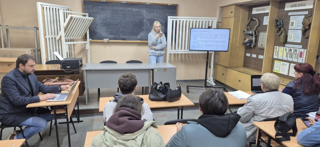 Зустріч зі стейкхолдером Шуть О. Ф. під час захисту технологічної практики
